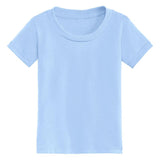 Baby Blue Shirt Short Sleeve Boy