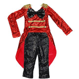 Circus Ring Master Costume Red Sequin