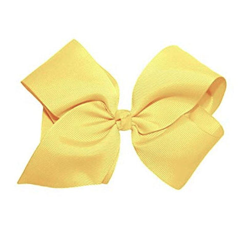 Light Yellow Knot Hair Bow