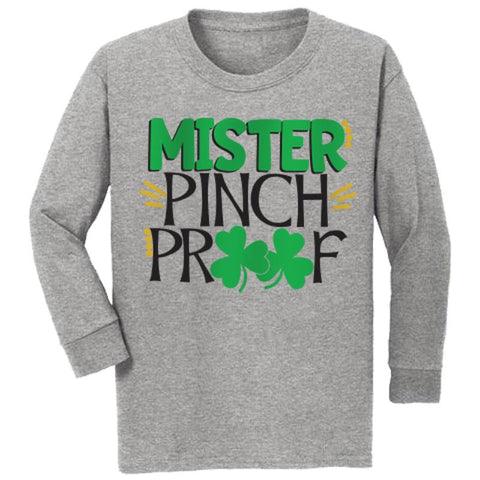 Mister Pinch Proof Shirt Gray Boy