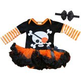 Pirate Skeleton Onesie Tutu Dress