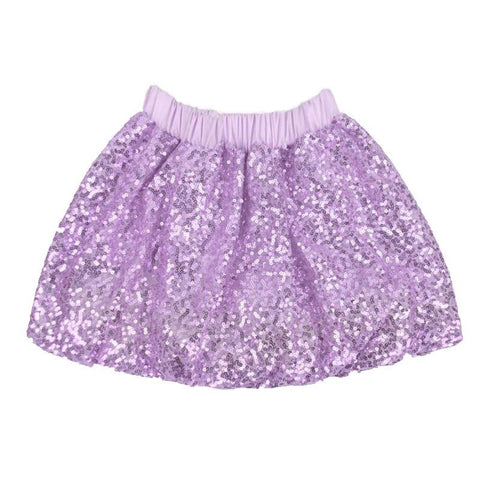 Purple Sequin Skirt – Upon A Bowtique