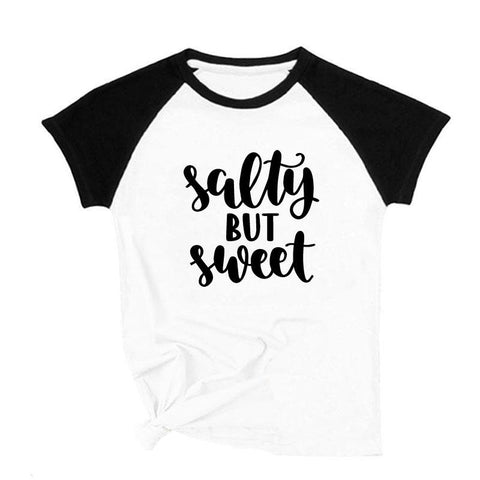Salty But Sweet Shirt Raglan Mommy And Me